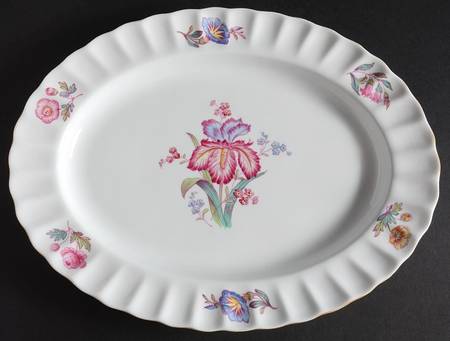 Iris 12" Oval Serving Platter