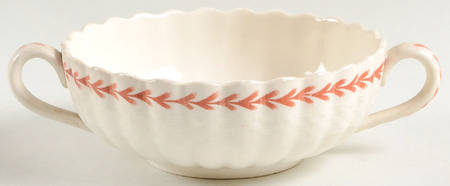 Ivanhoe Rust Flat Cream Soup Bowl