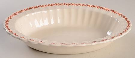 Ivanhoe Rust 10" Oval Vegetable Bowl