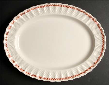 Ivanhoe Rust 14" Oval Serving Platter