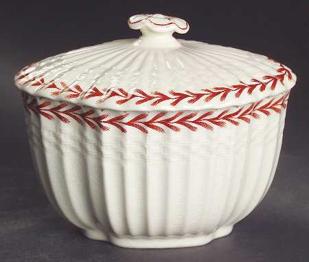 Ivanhoe Rust Sugar Bowl & Lid