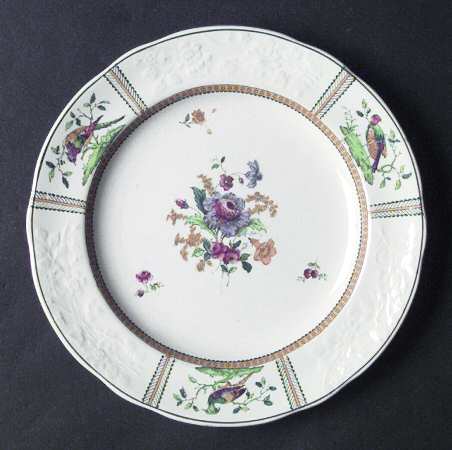 June (Green & Yellow, Embossed) Salad Plate