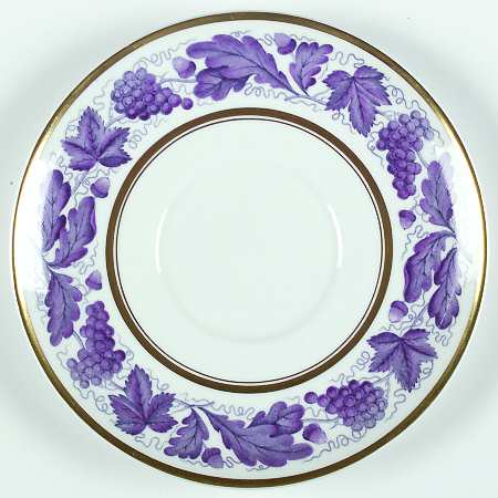Kent Puce Saucer for Cream Soup Bowl
