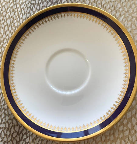Knightsbridge Cobalt Blue Saucer for Footed Cup