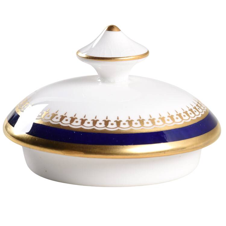 Knightsbridge Cobalt Blue Lid for Sugar Bowl