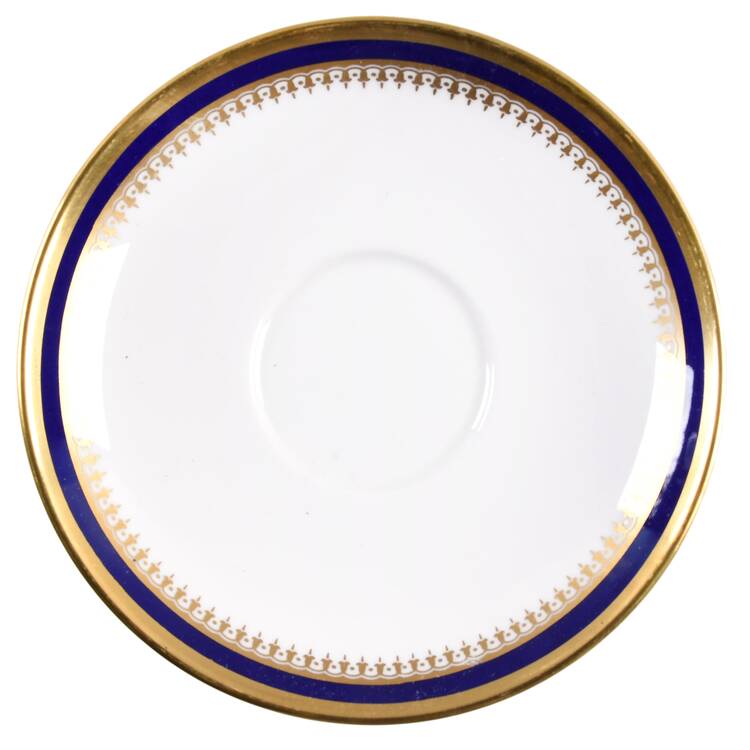 Knightsbridge Cobalt Blue Saucer for Footed Cup