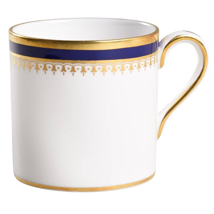 Knightsbridge Cobalt Blue Flat Demitasse Cup