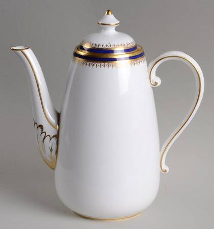 Knightsbridge Cobalt Blue Coffee Pot & Lid