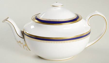 Knightsbridge Cobalt Blue Teapot & Lid