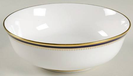 Knightsbridge Cobalt Blue 9" Round Vegetable Bowl
