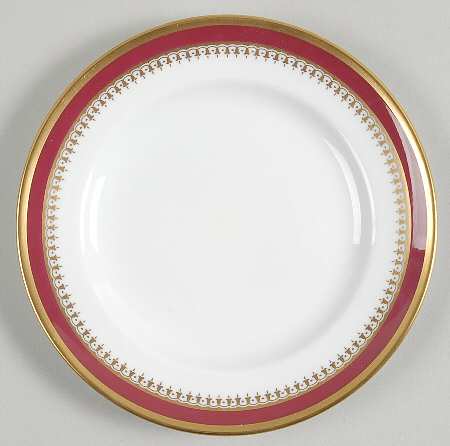 Knightsbridge Crimson Bread & Butter Plate