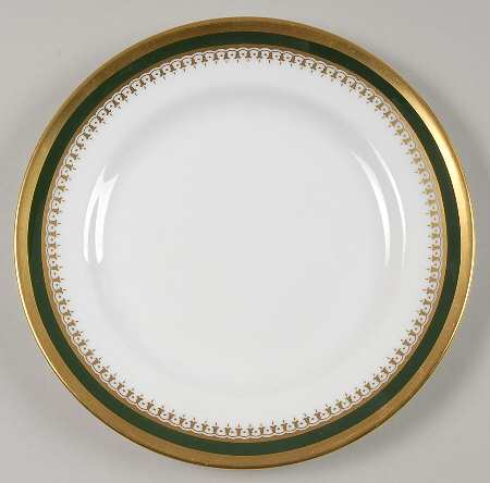 Knightsbridge Leather Green Bread & Butter Plate