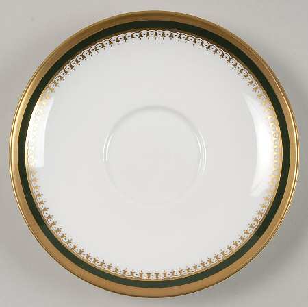 Knightsbridge Leather Green Saucer