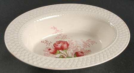 Lady Anne 9" Oval Vegetable Bowl