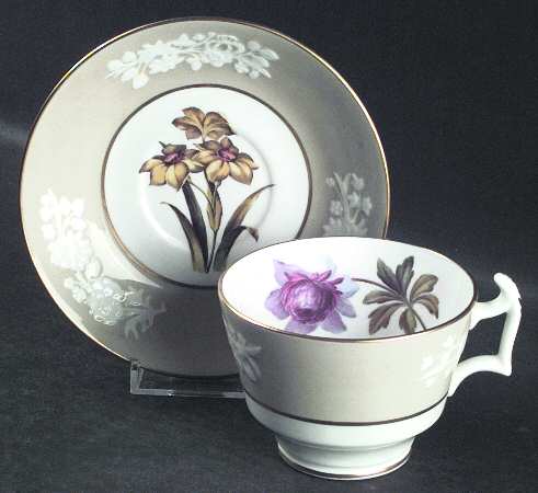 Lady Blessington Stone Footed Cup & Saucer Set
