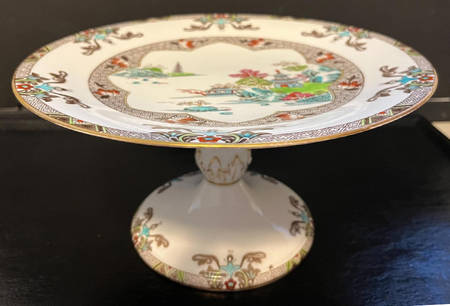 Landscape Footed Cake Plate