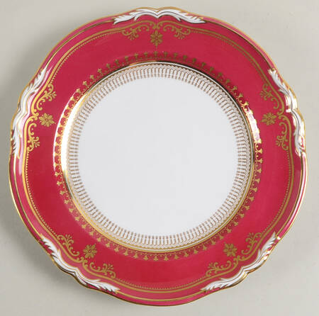 Lancaster Crimson Luncheon Plate