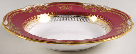 Lancaster Crimson Large Rim Soup Bowl