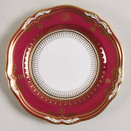 Lancaster Crimson Bread & Butter Plate