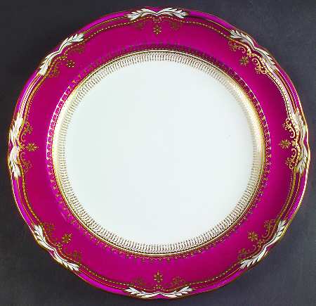 Lancaster Crimson 12" Chop Plate (Round Platter)