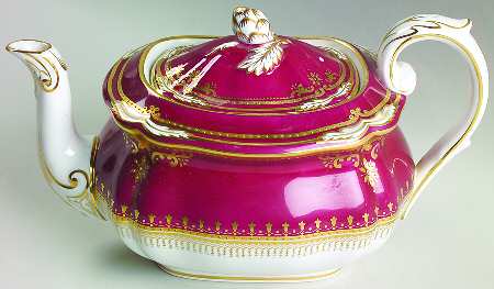 Lancaster Crimson Teapot & Lid