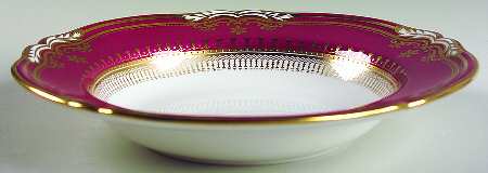 Lancaster Crimson Large Rim Soup Bowl