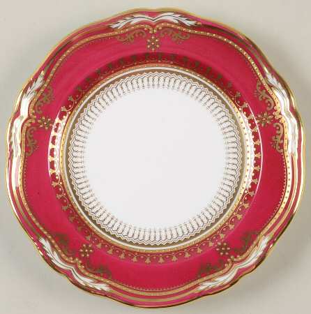Lancaster Crimson Bread & Butter Plate
