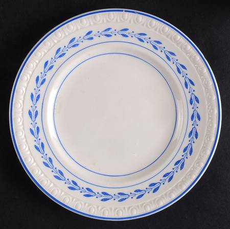 Laurel Blue Bread & Butter Plate