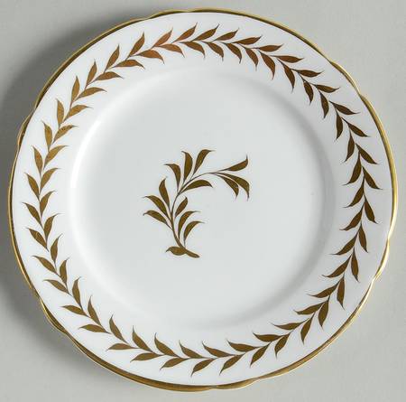 Laurel Gold Bread & Butter Plate