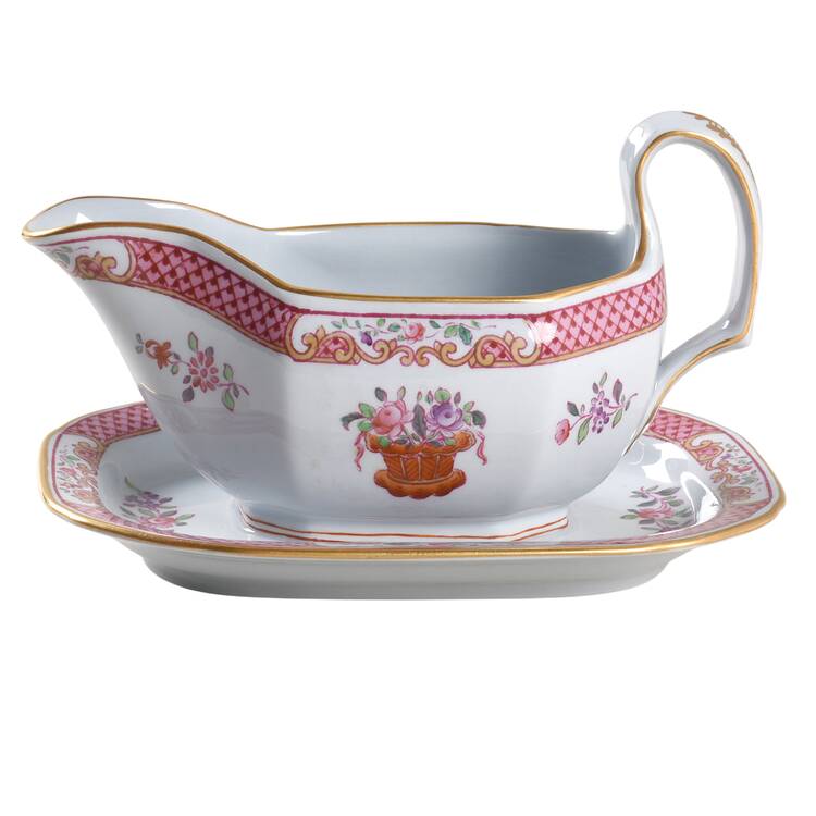 Lord Calvert Gravy Boat with Attached Underplate