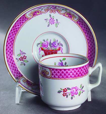 Lord Calvert Flat Demitasse Cup & Saucer Set