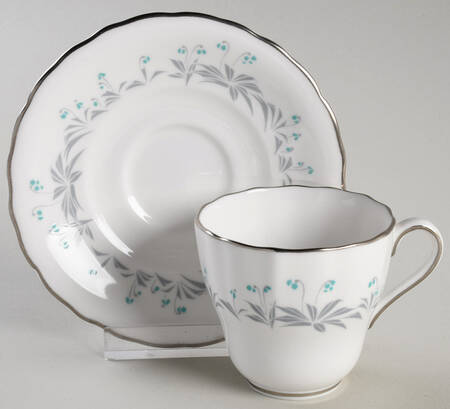 Loralie Flat Demitasse Cup & Saucer Set