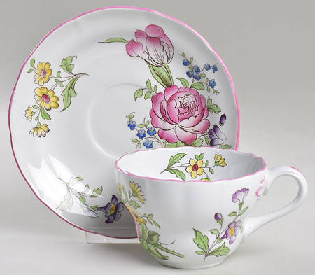 Luneville Oversized Cup & Saucer Set