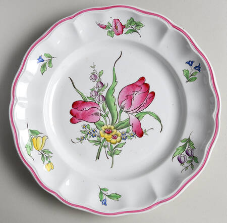 Luneville Luncheon Plate