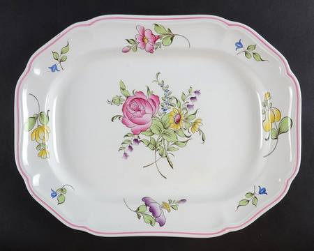 Luneville 14" Oval Serving Platter