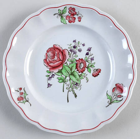 Luneville Salad Plate