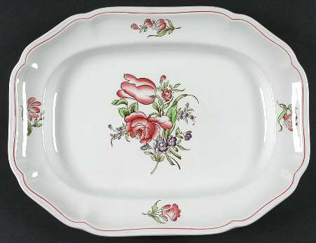 Luneville 12" Oval Serving Platter