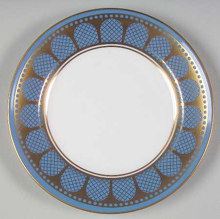 Marble Arch Blue Bread & Butter Plate