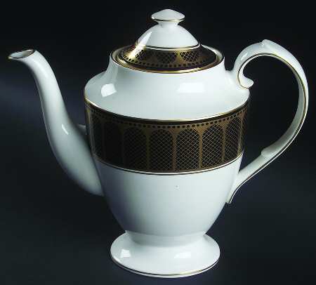 Marble Arch Black Coffee Pot & Lid