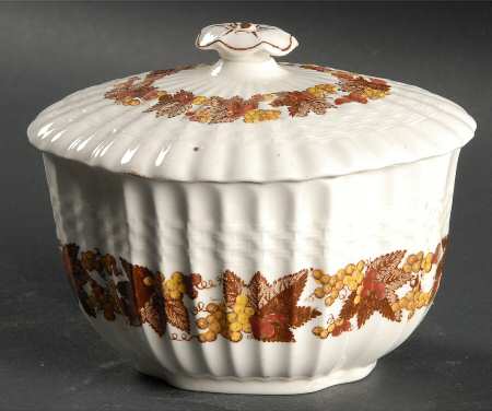 Madeira Sugar Bowl & Lid