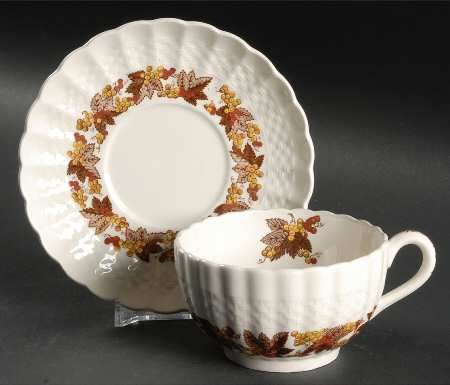 Madeira Footed Cup & Saucer Set