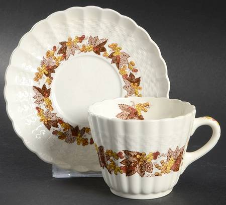 Madeira Flat Cup & Saucer Set