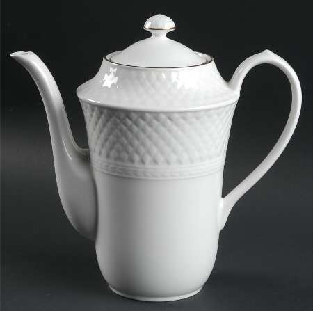 Mansard Gold Coffee Pot & Lid