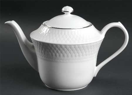 Mansard Gold Teapot & Lid