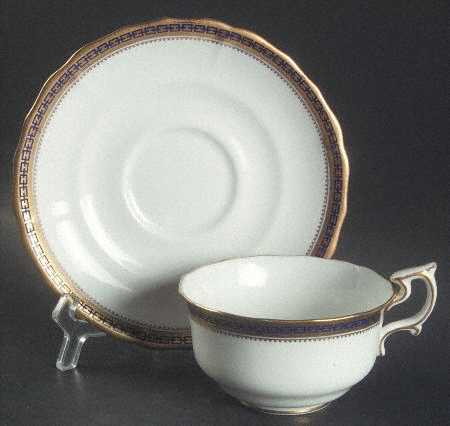 Majestic Footed Cup & Saucer Set by Spode