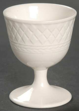 Mansard (Off White, Earthenware) Single Egg Cup