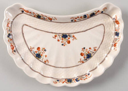 Mandalay Crescent Salad Plate by Spode
