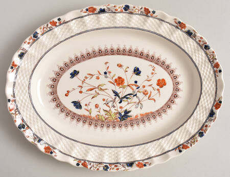 Mandalay 10" Oval Serving Platter by Spode