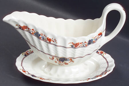 Mandalay Gravy Boat with Attached Underplate