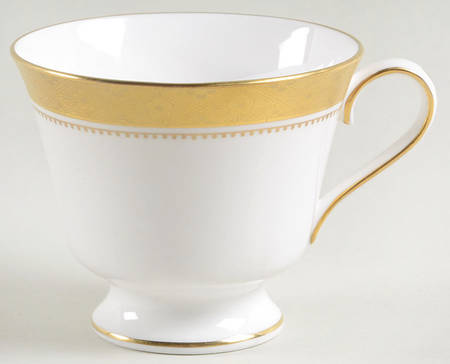 Mandarin Gold Footed Cup